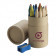 SET DE 12 CRAYONS DE COULEUR ET GRAS AVEC TAILLE CRAYON PUBLICITAIRE 'LUCIE'