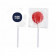 LOT DE 200 SUCETTES PUBLICITAIRES PLATES 'CHUPETTA'