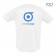 T SHIRT PERSONNALISÉ RESPIRANT HOMME 'SPORTY' BLANC 140 GR/M²