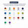 CHAPEAU PERSONNALISÉ COLORE AVEC BANDEAU 'BRAZ' 
