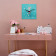 HORLOGE MURALE PUBLICITAIRE EN BOIS 'TIMY'