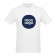 TEE SHIRT PUBLICITAIRE MIXTE BLANC 'MARTI' EXPEDITION EXPRESS 72H