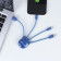LOT DE 50 CÂBLES DE CHARGE PUBLICITAIRE 'OCTOPUS' XOOPAR®   EXPEDITION EXPRESS 72H