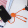 LOT DE 50 CÂBLES DE CHARGE PUBLICITAIRE 'OCTOPUS' XOOPAR®   EXPEDITION EXPRESS 72H