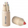 SET DE 12 CRAYONS DE COULEUR EN BOIS PERSONNALISABLE 'ZOE'