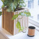 ENCEINTE SCX® PUBLICITAIRE ECOLOGIQUE EN BOIS FSC® 3W 'LOUNI'