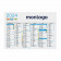 LOT DE 100 CALENDRIERS PERSONNALISÉS SOUPLE PAPIER 250 GR/M² A2 À A5 'ASTERO' 72H