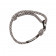 BRACELET CORDE PERSONNALISÉ FERMETURE METAL 'KABEL'