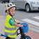 LOT DE 30 GILETS DE SECURITÉ PERSONNALISABLE ENFANT 'FLUOSAFE' EXPEDITION EXPRESS 72H