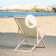TRANSAT CHILIENNE PUBLICITAIRE EN BOIS 'SOLARO' 