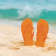 TONGS PERSONNALISÉES DE PLAGE 'HAWAI'