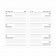 AGENDA SEMAINIER PUBLICITAIRE 9 X 14 CM 'FEBRERO'