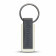 PORTE CLE PERSONNALISABLE EN PU ET ZAMAC 'COLTY'