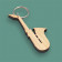 PORTE CLES BOIS PUBLICITAIRE SUR MESURE 'PLATI'