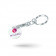 PORTE CLES AVEC MOUSQUETON PUBLICITAIRE 'SEGNO QUADRI'
