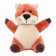 PELUCHE AVEC BANDANA PERSONNALISABLE 'RENARD'