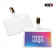 BADGE PERSONNALISABLE EN PVC À PINCE 'DUNI'