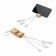 PORTE CLES CABLES PERSONNALISABLE 'MIDIA'