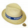 CHAPEAU DE PAILLE PERSONNALISE 'BRAZ EU' EXP 8J