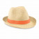 CHAPEAU PAILLE CLAIRE PERSONNALISABLE 'COBOCHIC'