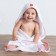 CAPE BAIN PERSONNALISABLE BEBE TOWEL CITY® 'CAPIMOU'