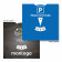 DISQUE STATIONNEMENT PUBLICITAIRE 'APARKA ELEC'