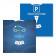 DISQUE STATIONNEMENT PUBLICITAIRE 'APARKA ELEC'