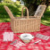 PANIER PIQUE NIQUE POUR 4 PERSONNES 'VIVI+'