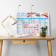 CALENDRIER PERSONNALISÉ SOUPLE PAPIER CARTON 0,5MM A2 À A5 'ASTERO'