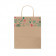 SAC DE NOËL PERSONNALISÉ EN PAPIER RECYCLÉ S,M,L 'VASKA'