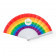 ÉVENTAIL PERSONNALISABLE ARC EN CIEL 'ROUGIER'