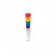 ÉVENTAIL PERSONNALISABLE ARC EN CIEL 'ROUGIER'