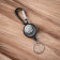 PORTE BADGE DEROULEUR PUBLICITAIRE 'SHAKI MOUSQUETON'