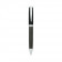 PARURE DE STYLO PERSONNALISABLE BILLE ET ROLLER 'CARBON' 