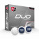 SET DE 3 BALLES DE GOLF PUBLICITAIRE 'WILFA'