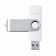 CLE USB ET USB C 3.0 PERSONNALISABLE 'TWISTER DUO' 16 GO
