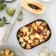 LUNCH BOX PERSONNALISEE EN INOX 600ML 'INOXTA'