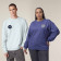 SWEAT SHIRT MIXTE OVERSIZE PERSONNALISE 'RADDER 2.0'