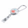 PORTE BADGE DEROULEUR PUBLICITAIRE 'SHAKI MOUSQUETON'