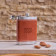 FLASQUE EN ACIER ET PU 100ML PERSONNALISABLE 'GUDY'