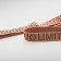 TOUR DE COU PERSONNALISABLE TELEPHONE 'INFLU METAL'