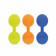CLIP MAGNETIQUE REFLE PERSONNALISABLE 'CLIOFLO ROND'