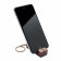 PORTE CLE PERSONNALISABLE EN NOYER 'GRINUS PLUS'