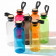 BOUTEILLE PERSONNALISEE 500 ML EN RPET ET BAMBOU 'POWI'