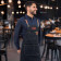 TABLIER BARISTA PERSONNALISE EN COTON 'BARICOOL'
