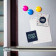 MAGNET CARRE BRODE PERSONNALISABLE 'COURSU'
