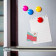 MAGNET EN ACRYLIQUE CARRE PERSONNALISABLE 'COURSAS'