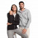 SWEAT SHIRT ZIPPE MIXTE PERSONNALISABLE 'RAPHAEL'