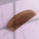 PEIGNE PERSONNALISABLE EN BOIS DE HETRE FSC 'PEIGNO'