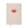 CARNET A5 EN PU PASTEL PERSONNALISABLE 'TOMASO'